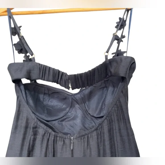 Petal & Pup Posedly Rosette Mermaid Midi Dress - Picture 11 of 16